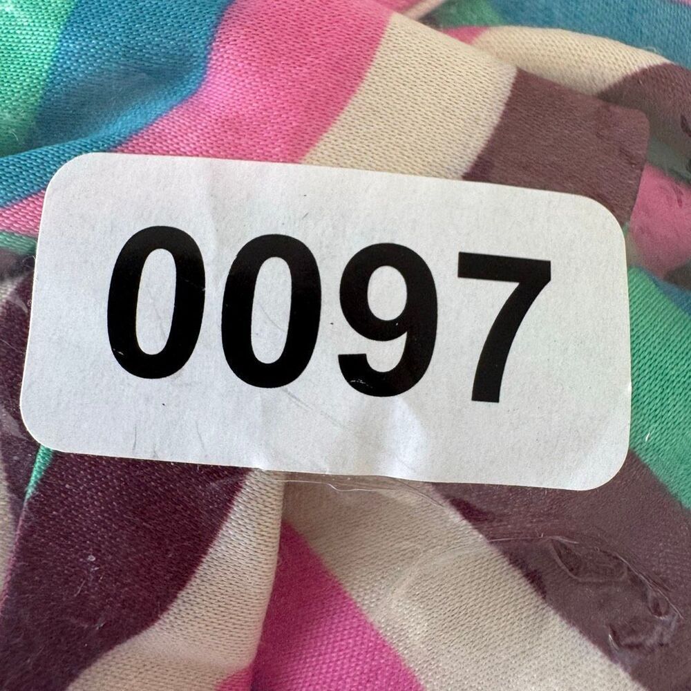 Zara Psychedelic Multicolor Wide Leg Flare Halter Top Two Piece Set Size Small - Picture 12 of 12